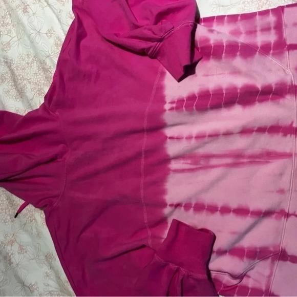 NWT women’s pink zip up hoodie XXL - Picture 5 of 6